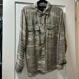 Rails Camo Patch Pocket Button down Shirt